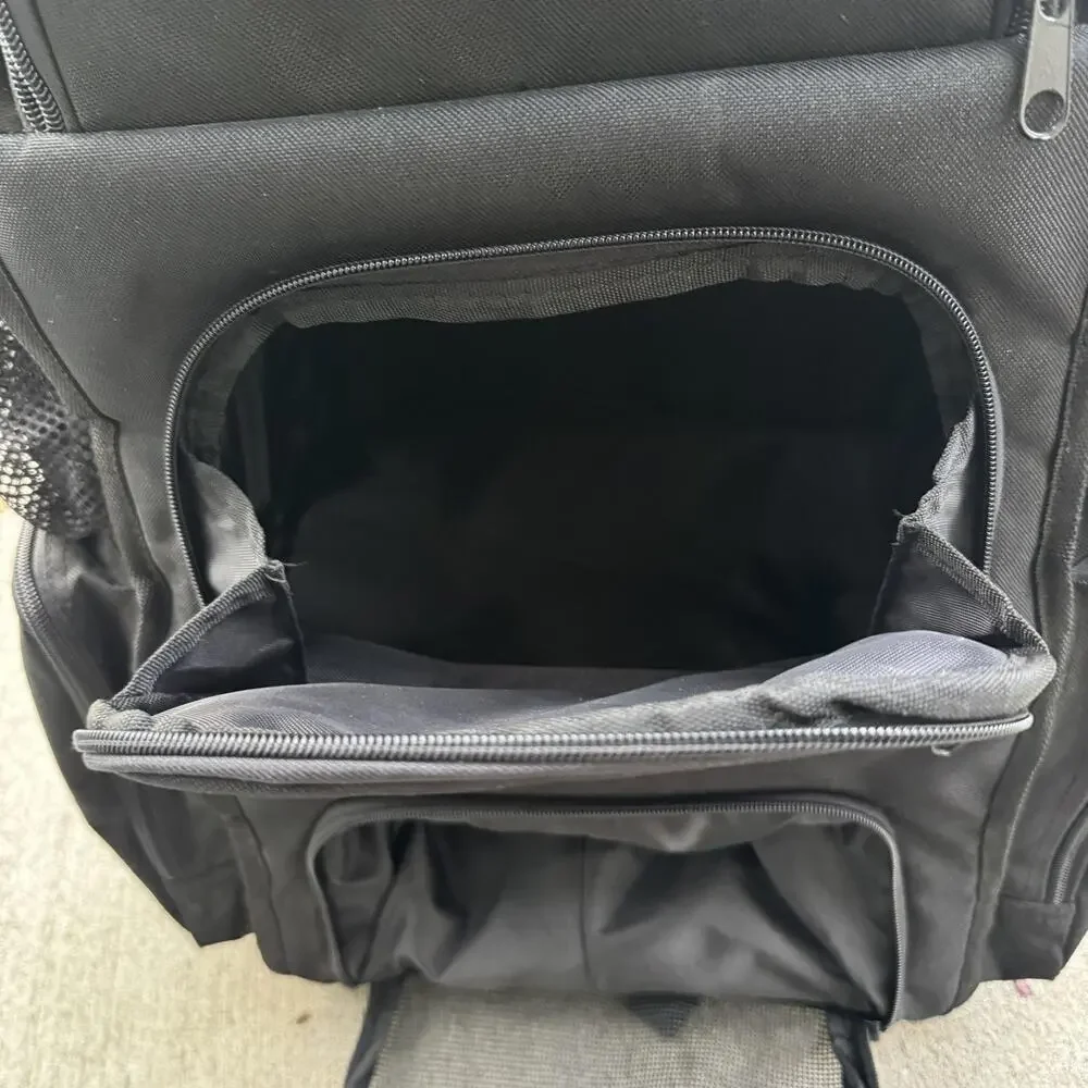 Large Anderson Bat Company All Pro Bat Pack Baseball Softball Backpack Black